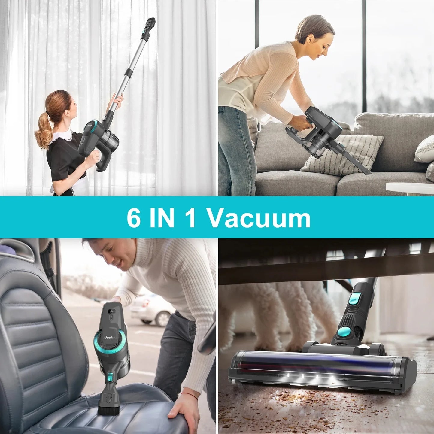 JETx AirSweep 6-in-1 Cordless Vac